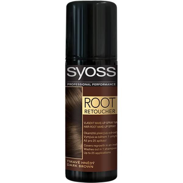 Vopsea De Par Syoss Root Retoucher Dark Brown 120ml