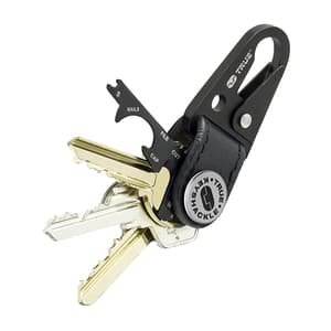 Unealta multifunctionala TRUE UTILITY TU921, breloc, 7 piese, negru