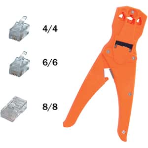 Cleste sertizat fise telefon HOME TW 3-6, 21cm