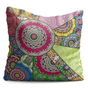 Perna decorativa Boho, 40 x 40 cm, multicolor