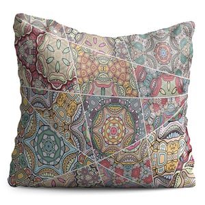 Perna decorativa Etnic 1, 40 x 40 cm, multicolor