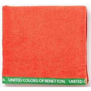 Prosop BENETTON Velour, 90 x 160 cm, bumbac, rosu