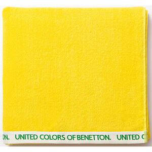 Prosop BENETTON Terry Rainbow, 90 x 160 cm, bumbac, galben