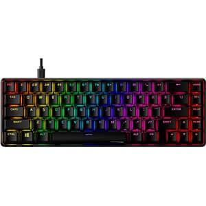 Tastatura Gaming mecanica HyperX Alloy Origins 65 Red, USB, Layout US, rosu