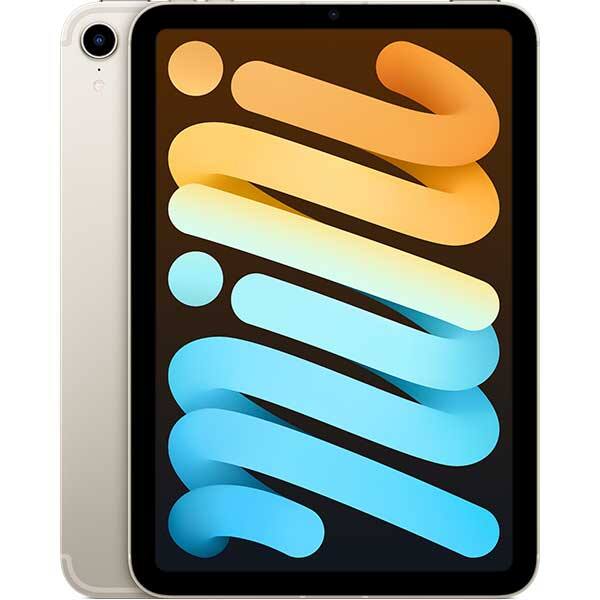 Tableta APPLE iPad Mini 6, 8.3", 256GB, Wi-Fi + 5G, Starlight