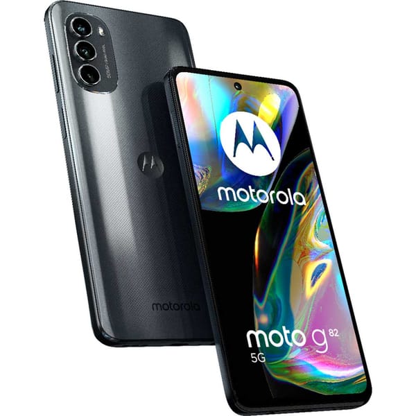 Telefon MOTOROLA Moto G82 5G, 128GB, 6GB RAM, Dual Sim, Black