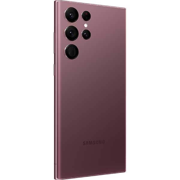 Telefon SAMSUNG Galaxy S22 Ultra 5G, 128GB, 8GB, RAM, Dual SIM, Burgundy
