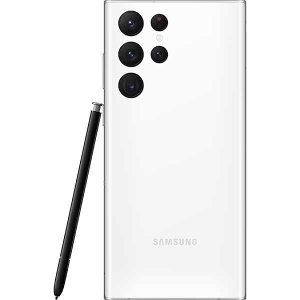 Telefon SAMSUNG Galaxy S22 Ultra 5G, 128GB, 8GB, RAM, Dual SIM, Phantom White