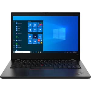 Laptop LENOVO ThinkPad L14 Gen 1, AMD Ryzen 5 4500U pana la 4.0GHz, 14" Full HD, 8GB, SSD 256GB, AMD Radeon Graphics, Windows 10 Pro, negru