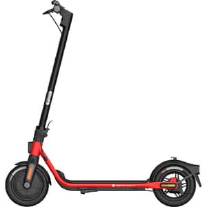 Trotineta electrica NINEBOT KickScooter D18E Powered by Segway, 10 inch, negru-rosu