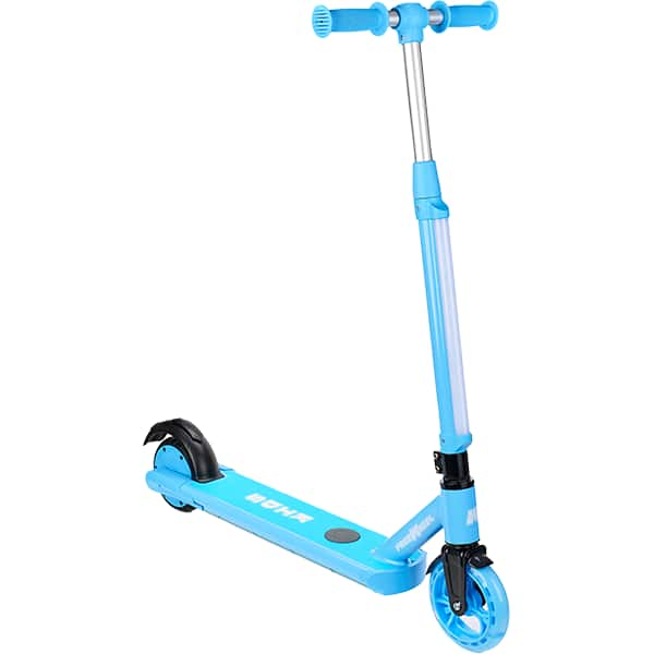 Trotineta asistata electric FREEWHEEL Riders Kids SE, 5.3 inch, albastru deschis