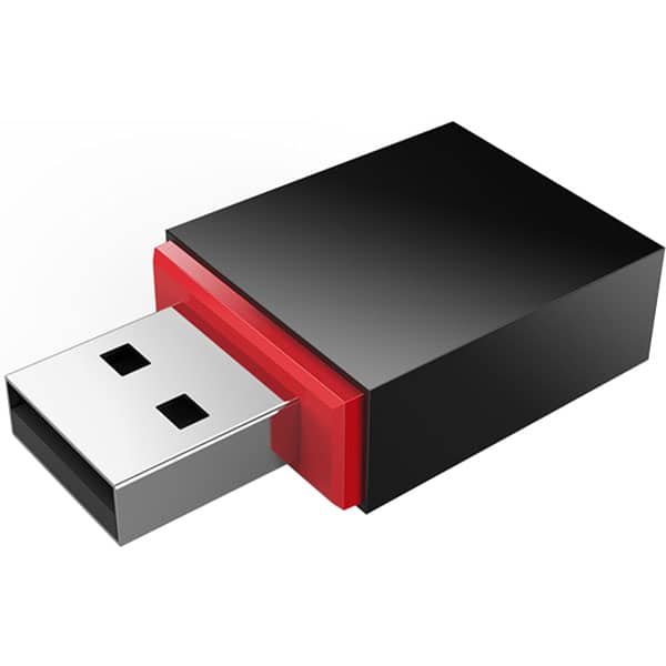Mini adaptor USB Wireless TENDA U3, 300 Mbps, negru