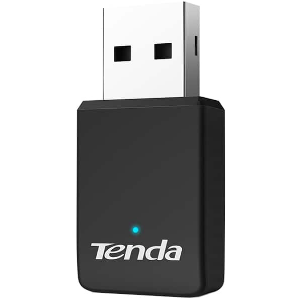 Adaptor USB Wireless TENDA U9 AC650, Dual-Band 200 + 433 Mbps, negru