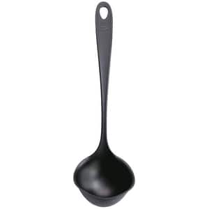 Polonic FISKARS Essential 1023806, 38cm, plastic, negru