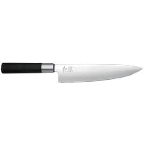 Cutit Chef KAI Wasabi 6720C, 20cm, inox, negru
