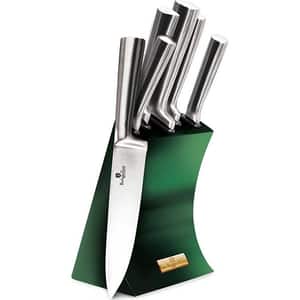 Set cutite BERLINGER HAUS Emerald BH/2448, 6 piese, 9-20cm, verde