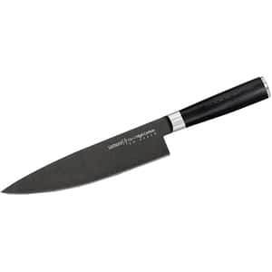Cutit Chef SAMURA StoneWash, 20cm, inox, negru