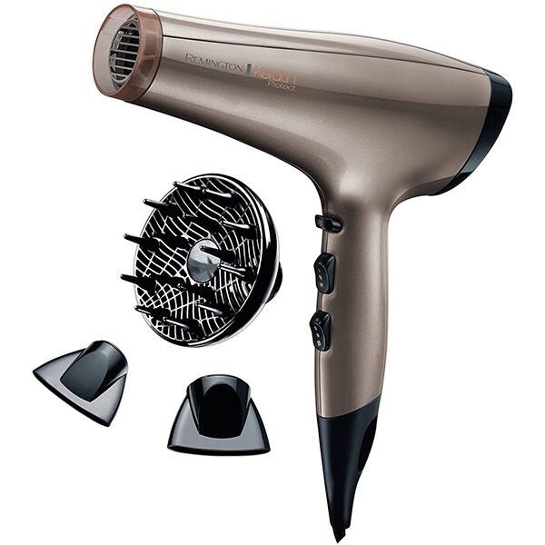 Uscator De Par Remington Keratin Protect Ac8002 2200w 2 Viteze 3 Trepte Temperatura Maro