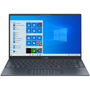 Laptop ASUS Zenbook 13 OLED UX325EA-KG257T, Intel Core i7-1165G7 pana la 4.7GHz, 13.3" Full HD, 8GB, SSD 512GB, Intel Iris Xe Graphics, Windows 10 Home, gri