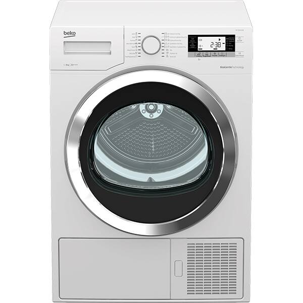 Uscator De Rufe Beko Dpy8506gxb1 Pompa De Caldura 8kg 16 Programe Clasa A Alb