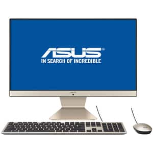 Sistem PC All in One ASUS Vivo V222GAK-BA132D, Intel Pentium Silver J5040 pana la 3.2GHz, 21.5" Full HD, 8GB, SSD 256GB, Intel UHD Graphics, Endless