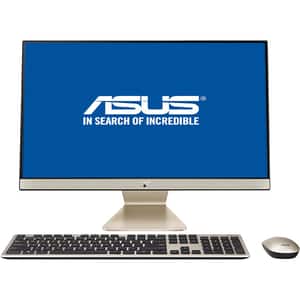 Sistem PC All in One ASUS Vivo V241EAK-BA039M, 23.8" Full HD, Intel Core i5-1135G7U pana la 4.2GHz, 8GB, SSD 256GB, Intel Iris Xe Graphics, Free Dos