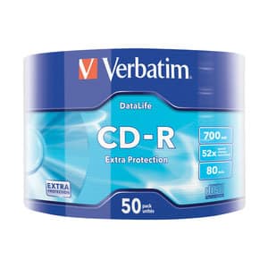 CD-R VERBATIM VB010102, 52x,  0.7GB, 50 buc