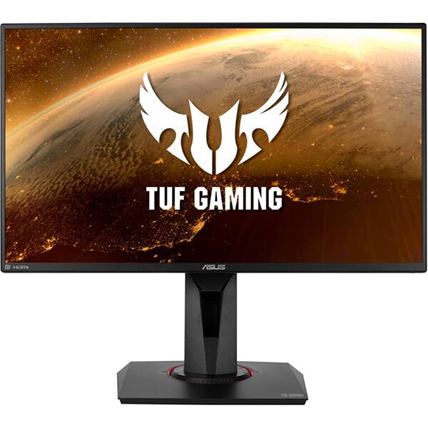 Monitor Gaming LED TN ASUS TUF VG258QM, 24.5", Full HD, 280Hz, G-Sync, HDR 400, negru