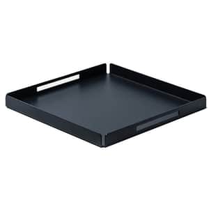 Tava SPIN Vica L, 30 x 30 cm, metal, gri inchis