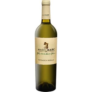 Vin alb sec Crama Maximarc Feteasca Regala 2020, 0.75L, bax 6 sticle