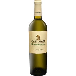 Vin alb sec Crama Maximarc Sauvignon Blanc, 0.75L, bax 6 sticle