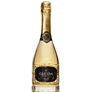 Vin spumant alb brut Cramele Cricova Premium Cuvee, Chardonnay, Pinot Noir, 0.75L