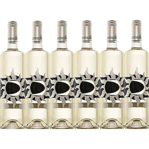 Vin alb sec Crama Hermeziu Chardonnay 2019, 0.75L, 6 sticle