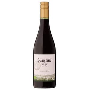 Vin rosu sec Faustino Organic Tempranillo Rioja DOC 2020, 0.75L