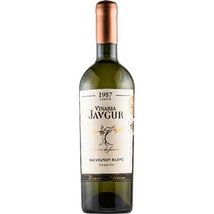 Vin alb sec Vinaria Javgur Sauvignon Blanc 2019, 0.75L