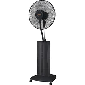 Ventilator cu pulverizare VORTEX VO4210, 3 trepte viteza, 40cm, 100W, Functie ionizare, negru