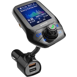 Modulator FM VORTEX VO2103, Ecran TFT 1.8", Bluetooth, USB, negru