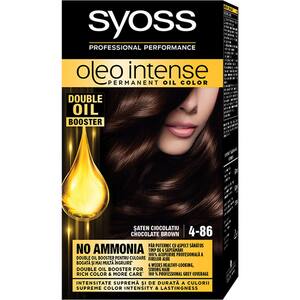 Vopsea de par SYOSS Color Oleo, 4-86 Saten Ciocolatiu, 115ml