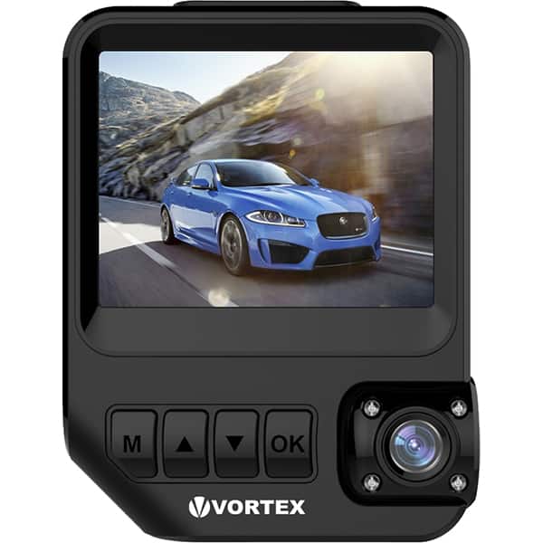 Camera auto duala DVR VORTEX VO2102 , FHD, 2.31", negru