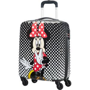 Troler AMERICAN TOURISTER Spinner Disney Legends Alfatwist 2.0 Minnie Mouse Polka Dot, 55 cm, multicolor