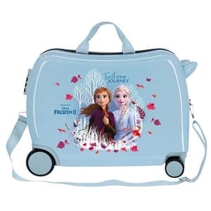 Troler copii DISNEY Frozen Trust Your Journey 25498.61, 50 cm, albastru