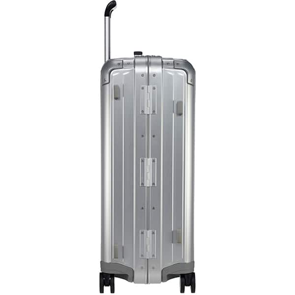 Troler SAMSONITE Spinner Lite-Box Aluminiu, 69 cm, argintiu