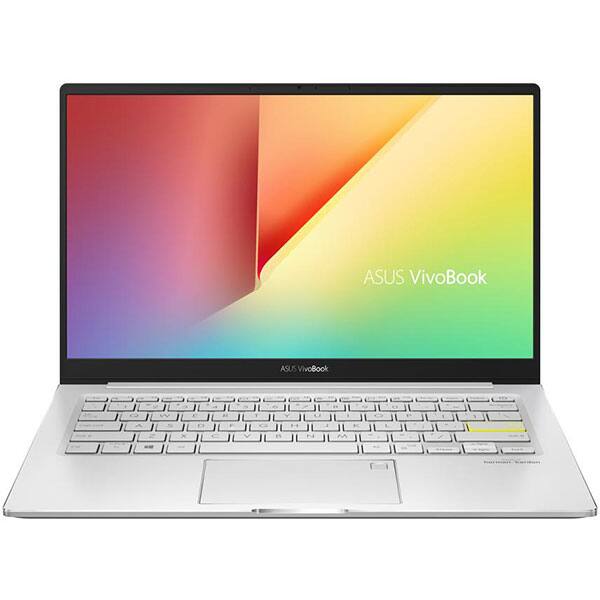 Laptop ASUS VivoBook S13 S333EA-EG009, Intel Core i5-1135G7 pana la 4.2GHz, 13.3" Full HD, 8GB, SSD 512GB, Intel Iris Xe Graphics, Free Dos, alb