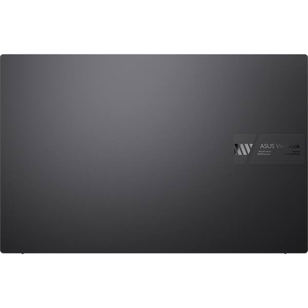 Laptop ASUS Vivobook S 15 OLED M3502RA-MA014X, AMD Ryzen 7 6800H pana la 4.7GHz, 15.6" 2.8K, 16GB, SSD 1TB, AMD Radeon Graphics, Windows 11 Pro, negru