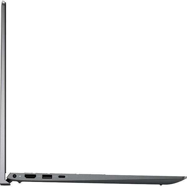 Laptop DELL Vostro 5515, AMD Ryzen 5 5500U pana la 4.0GHz, 15.6" Full HD, 8GB, SSD 256GB, AMD Radeon, Windows 10 Home, gri
