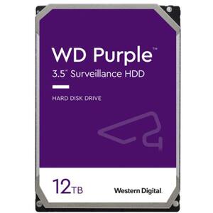 Hard Disk WD Purple Surveillance, 12TB, 7200 RPM, SATA3, 256MB, WD121PURZ