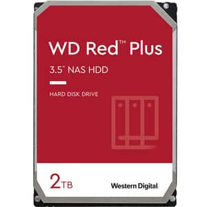 Hard Disk NAS WD Red Plus, 2TB, 5400 RPM, SATA3, 64MB, WD20EFPX