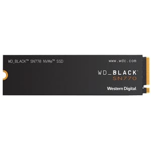 Solid-State Drive (SSD) WESTERN DIGITAL Black SN770, 1TB, PCI Express x4, M.2, WDS100T3X0E