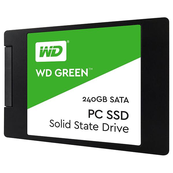 Solid-State Drive (SSD) WESTERN DIGITAL Green, 240GB, SATA3, 2.5", WDS240G2G0A