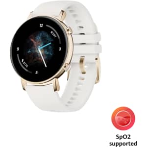 Smartwatch HUAWEI Watch GT 2 42mm, Android/iOS, silicon, Sport Edition, Frosty White